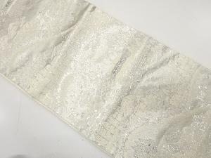 京風景模様織り出し　袋帯